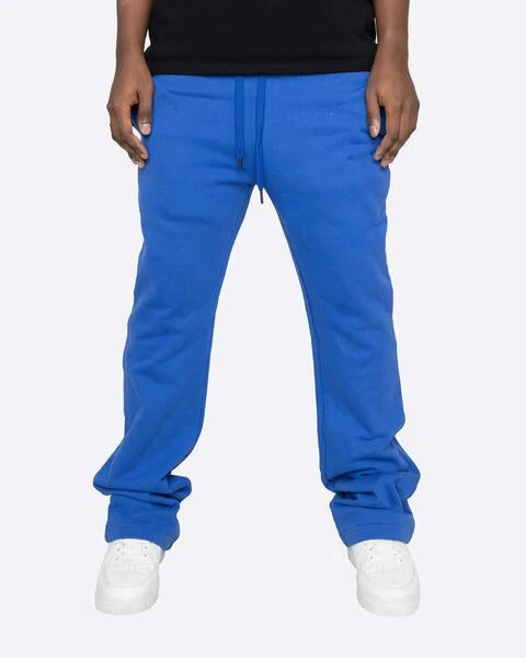 EPTM FRENCH TERRY FLARE PANTS-ROYAL 2 EPTM FRENCH TERRY FLARE PANTS-ROYAL - Image 2