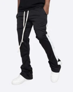 EPTM FLARED TRACK PANTS-NAVY/IVORY -EPTM 000149893622DB51 M