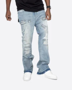 EPTM OUTLOOK FLARE JEANS-DENIM BLUE