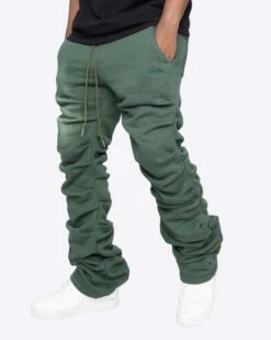 EPTM STACKED SWEATPANTS-HUNTER GREEN -EPTM 00014989389699CF M