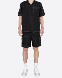 EPTM REWORK SNAP SHORT-BLACK