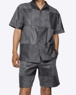 EPTM CHECKER SHIRT-GREY