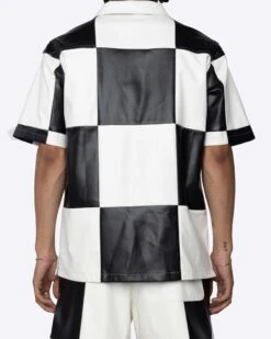 EPTM CHECKER SHIRT-BLACK/WHITE -EPTM 5.26.Drop20