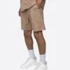 EPTM CHECKER SHORTS-TAN