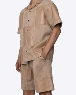 EPTM CHECKER SHORTS-TAN -EPTM 5.26.Drop33 20996273 6625 49c3 a748 2f8978173cee