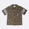 EPTM X PASCAL VINTAGE PAISLEY SHIRT-OLIVE
