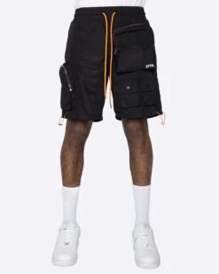 EPTM HYPER CARGO SHORTS-BLACK