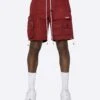 EPTM HYPER CARGO SHORTS-BURGUNDY