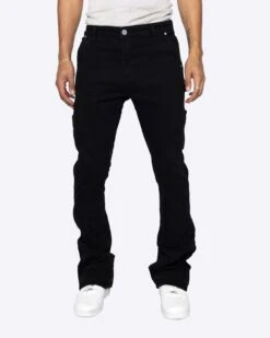 EPTM NINE FLARE PANTS-BLACK -EPTM JSP 0021