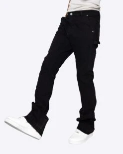 EPTM NINE FLARE PANTS-BLACK