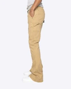 EPTM NINE FLARE PANTS-KHAKI -EPTM JSP 0037