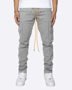 EPTM REFLECTIVE PIPING CARGO PANTS 3.0-GREY