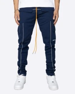 EPTM REFLECTIVE PIPING CARGO PANTS 3.0-NAVY