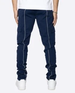EPTM REFLECTIVE PIPING CARGO PANTS 3.0-NAVY -EPTM JSP 0170