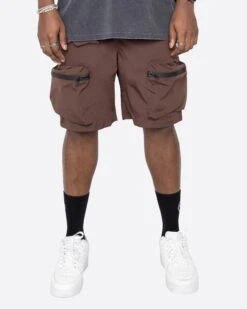 EPTM COMBAT CARGO SHORTS-BROWN -EPTM JSP 0764 Edit