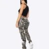 EPTM WOMEN STARDOM CARGO PANTS-HUNTER CAMO