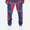 EPTM NYLON RS PANTS-NAVY/RUST