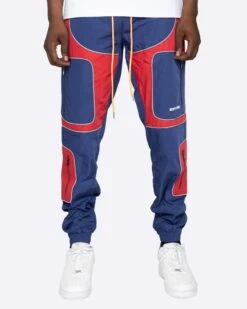 EPTM NYLON RS PANTS-NAVY/RUST