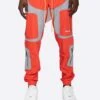 EPTM NYLON RS PANTS-RED/GREY