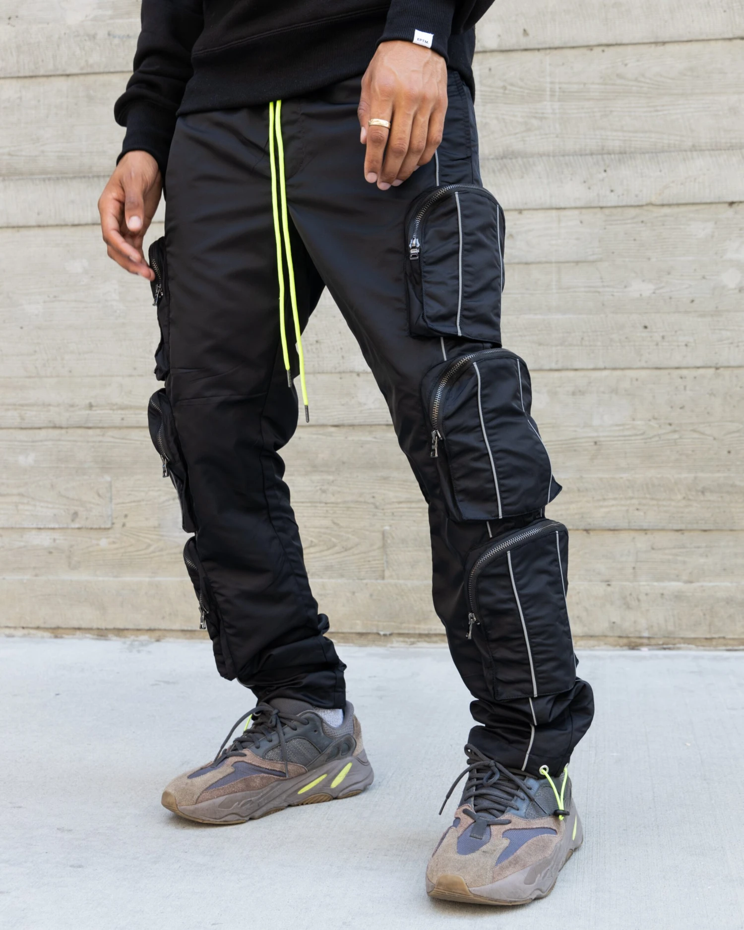 EPTM 3M TRIPLE CARGO PANTS-BLACK 4 EPTM 3M TRIPLE CARGO PANTS-BLACK - Image 4