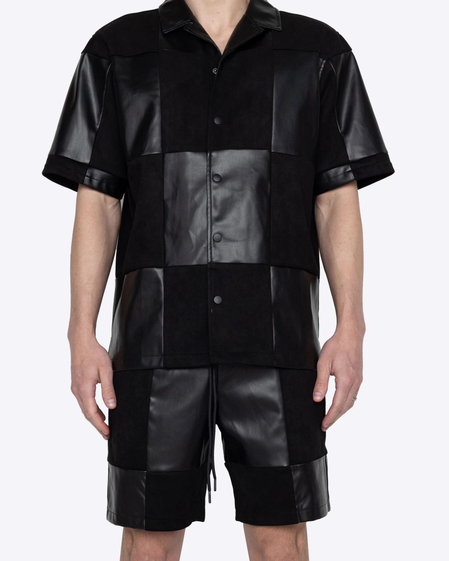 EPTM CHECKER SHIRT-BLACK 1 EPTM CHECKER SHIRT-BLACK