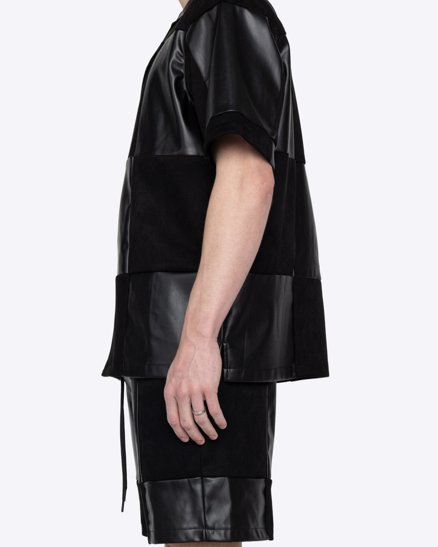 EPTM CHECKER SHIRT-BLACK 2 EPTM CHECKER SHIRT-BLACK - Image 2