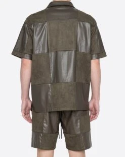 EPTM CHECKER SHIRT-OLIVE