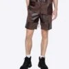 EPTM CHECKER SHORTS-BROWN
