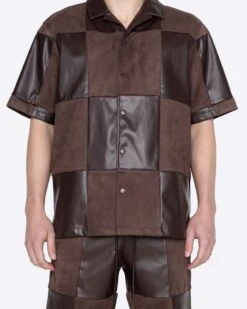 EPTM CHECKER SHIRT-BROWN -EPTM JSP 1808