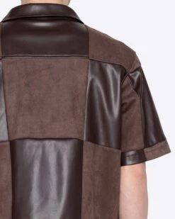 EPTM CHECKER SHIRT-BROWN -EPTM JSP 1810