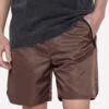EPTM RUNNER SHORTS-BROWN