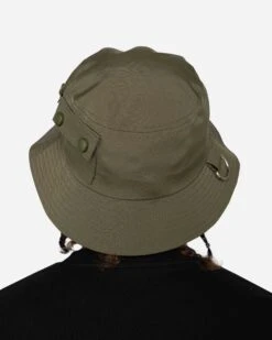 EPTM SNAP BUTTON BUCKET HATS-OLIVE -EPTM JSP 2153