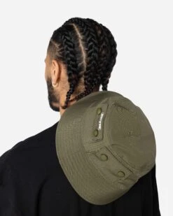 EPTM SNAP BUTTON BUCKET HATS-OLIVE