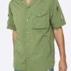 EPTM SNAP BUTTON SHIRTS-GREEN