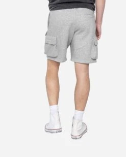 EPTM XLBOYZ STUDIO SHORTS-HEATHER GREY