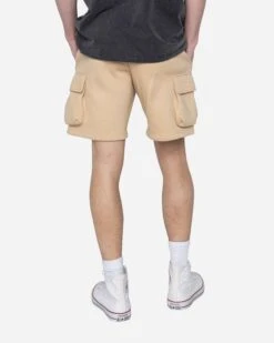EPTM XLBOYZ STUDIO SHORTS-KHAKI -EPTM JSP 2439 9da1c0c7 c66b 478f 8f07 a34f4142630a