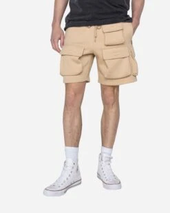 EPTM XLBOYZ STUDIO SHORTS-KHAKI