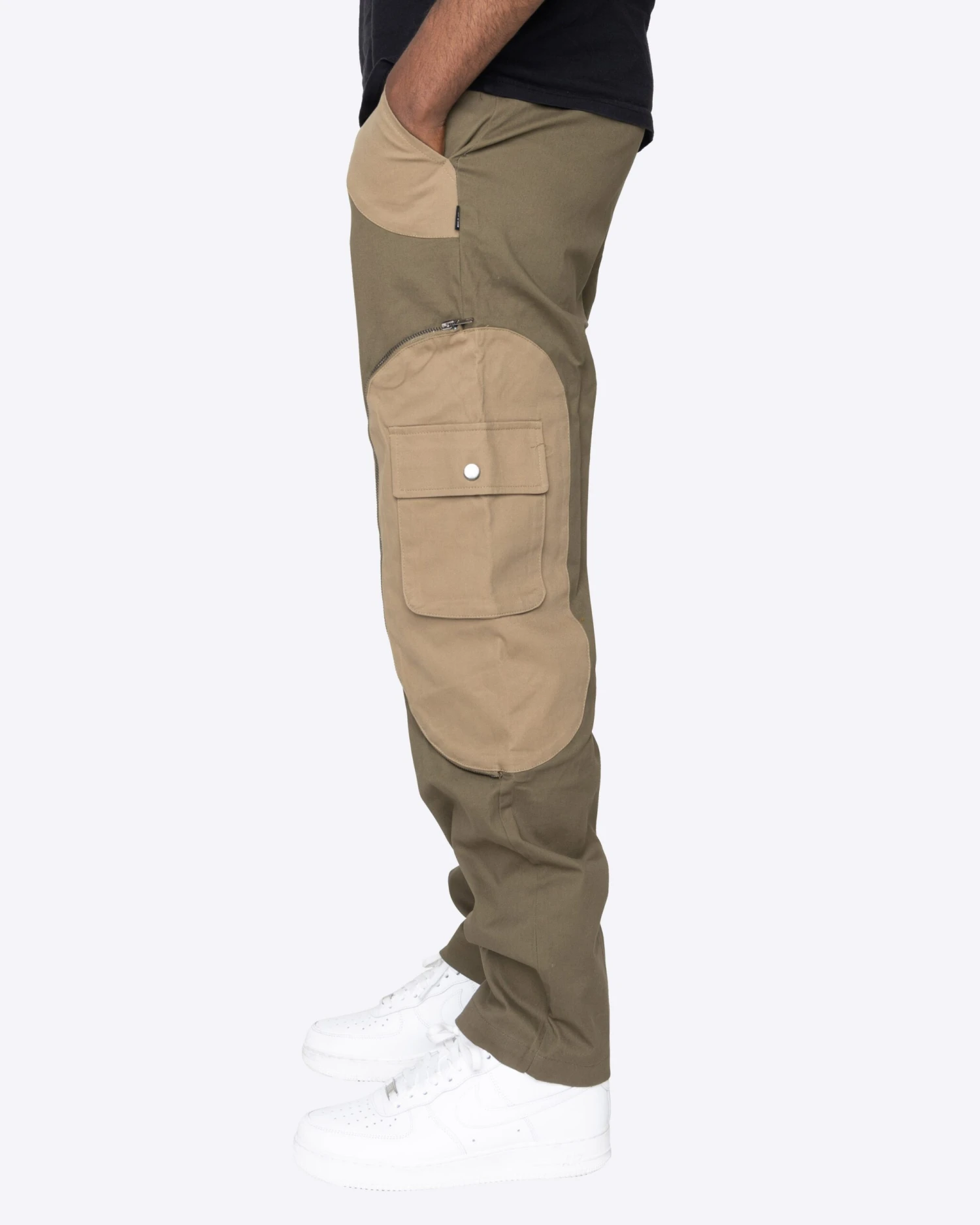 EPTM PUBLISHER PANTS-OLIVE 2 EPTM PUBLISHER PANTS-OLIVE - Image 2
