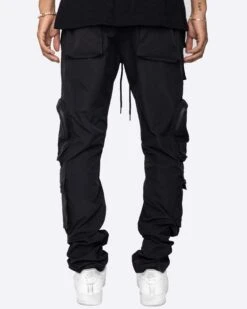 DAVE EAST "DOPE BOY" CARGOS-BLACK [RESTOCK] -EPTM JSP 2656