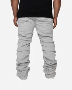 EPTM XLBOYZ STACKED SWEATPANTS-HEATHER GREY -EPTM JSP 2952