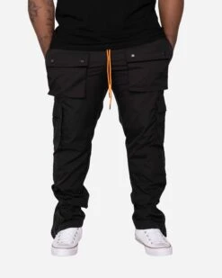 EPTM XLBOYZ SNAP CARGO PANTS-BLACK -EPTM JSP 2987