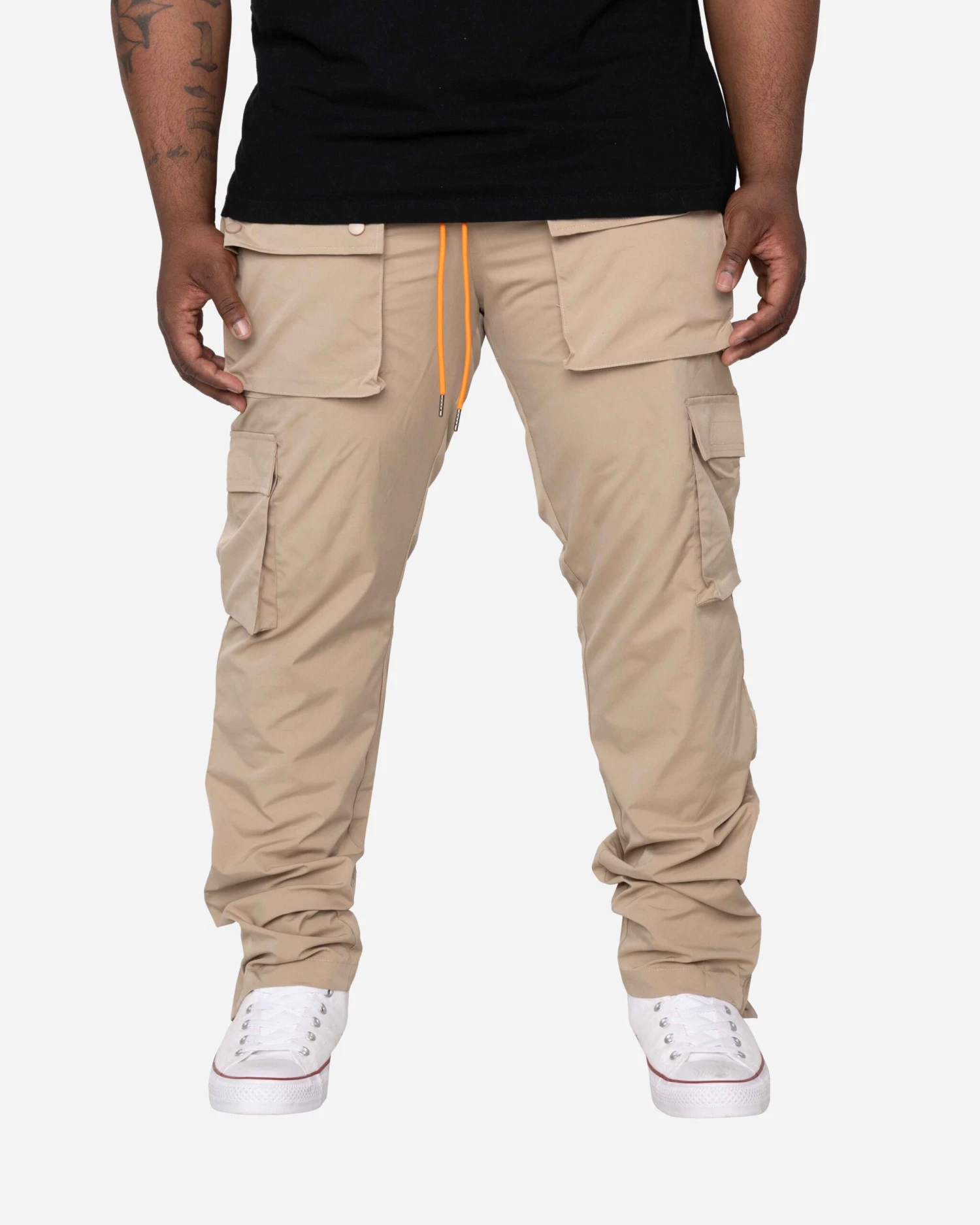 EPTM XLBOYZ SNAP CARGO PANTS-KHAKI 1 EPTM XLBOYZ SNAP CARGO PANTS-KHAKI