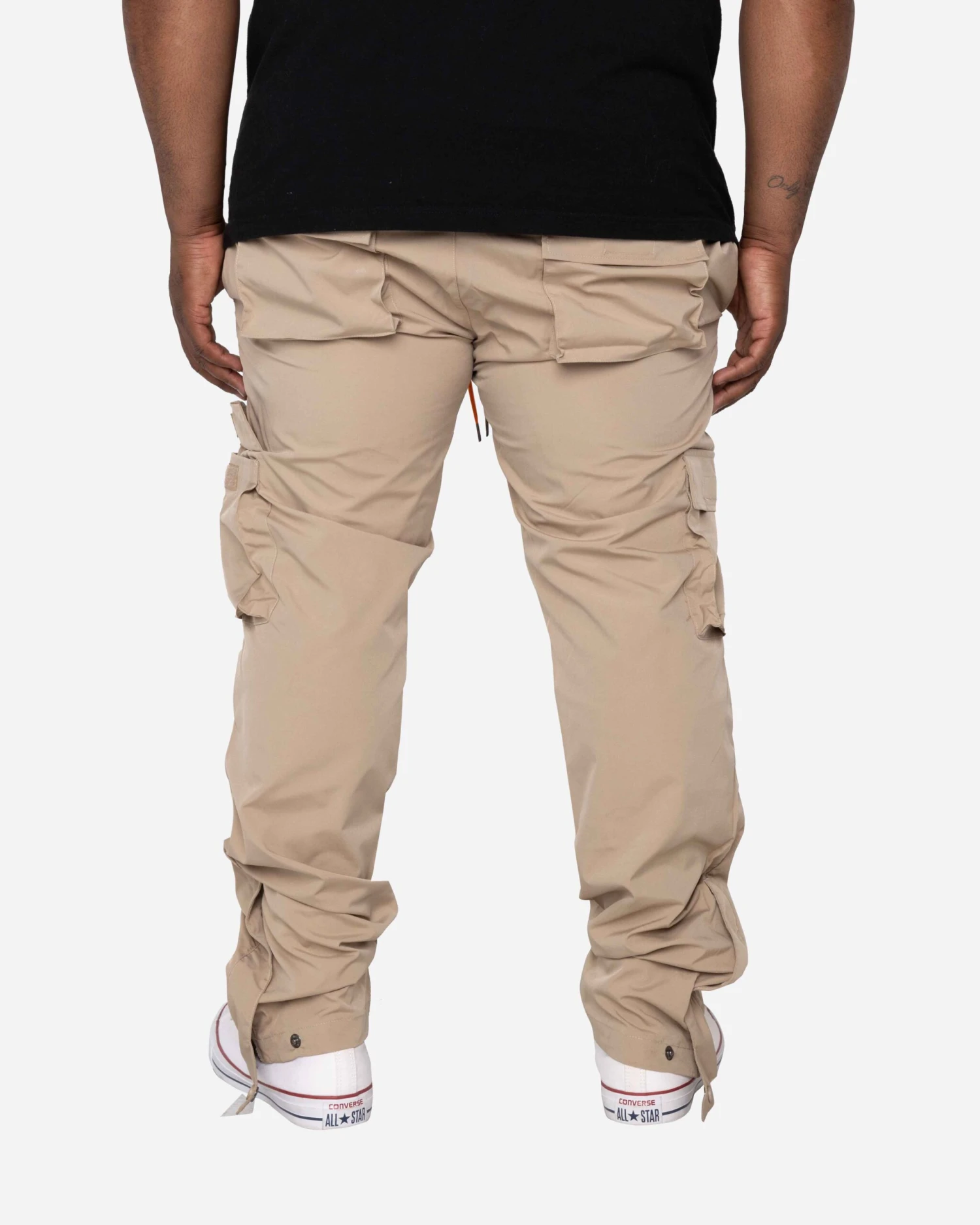 EPTM XLBOYZ SNAP CARGO PANTS-KHAKI 4 EPTM XLBOYZ SNAP CARGO PANTS-KHAKI - Image 4