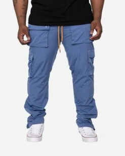EPTM XLBOYZ SNAP CARGO PANTS-SKY BLUE