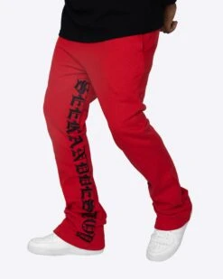 EPTM S&D SWEATPANTS-RED -EPTM JSP 3345