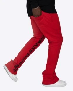 EPTM S&D SWEATPANTS-RED