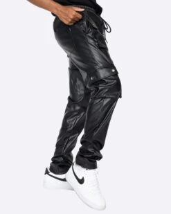 EPTM GOPACHI SNAP CARGO PANTS-BLACK -EPTM JSP 3483