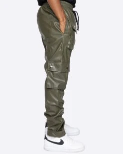 EPTM GOPACHI SNAP CARGO PANTS-OLIVE -EPTM JSP 3534