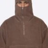 EPTM POLAR HOODIE-BROWN