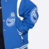 EPTM PAISLEY VARSITY JACKET-ROYAL